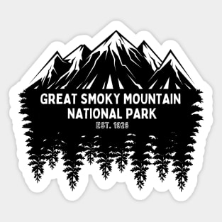 Great Smoky Mountain National Park Sticker